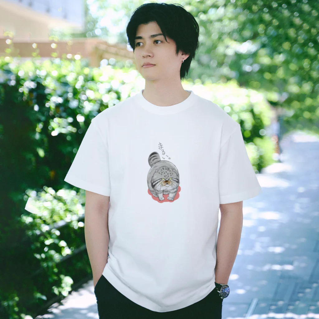 Yourlifeのまる～いマヌルネコ Regular Fit T-Shirt