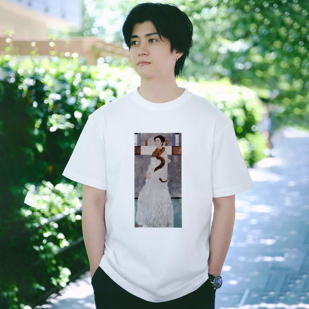 HermannStrasseのクリムトとボアコンストリクター Regular Fit T-Shirt