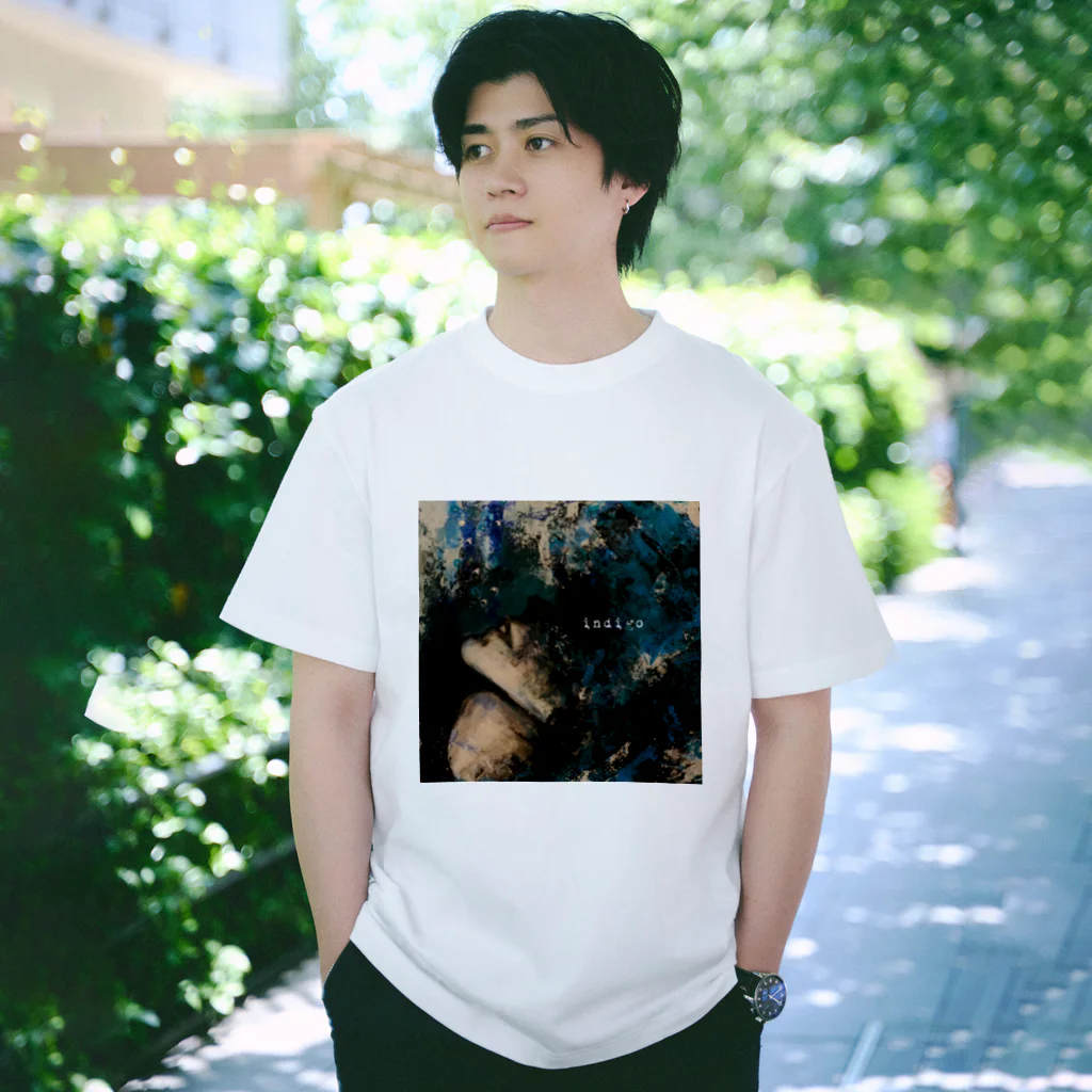 渦-UZU-Goods Shopのindigo Regular Fit T-Shirt