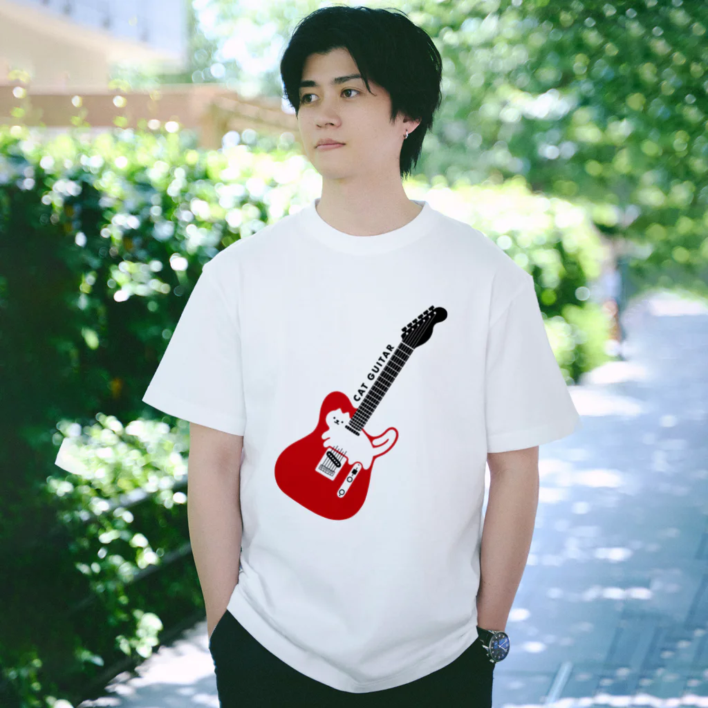 shimizu storeのCAT GUITAR Regular Fit T-Shirt