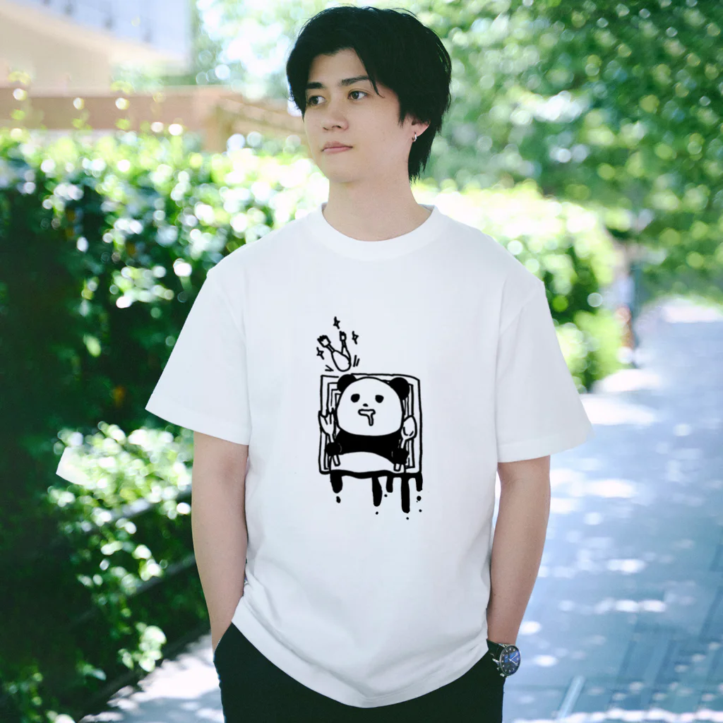 panda大集合のチキンを食べたい腹ペコpanda Tシャツ Regular Fit T-Shirt