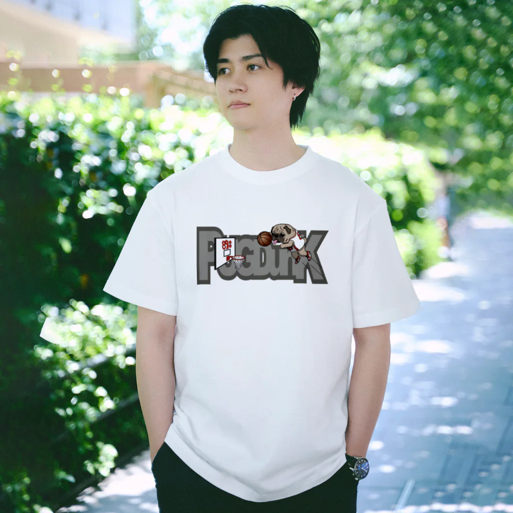 パグ PUG ぱぐ  OHMAI GALLERYのPUG-パグ-ぱぐ　おパグダンク ウェア Regular Fit T-Shirt