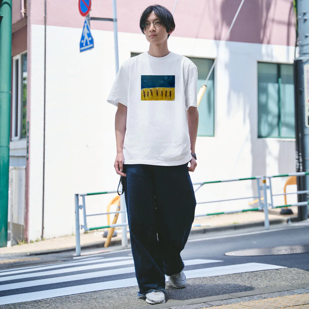 ウクライナのワンコ応援団の《こどもたちの描いたウクライナ》① Regular Fit T-Shirt