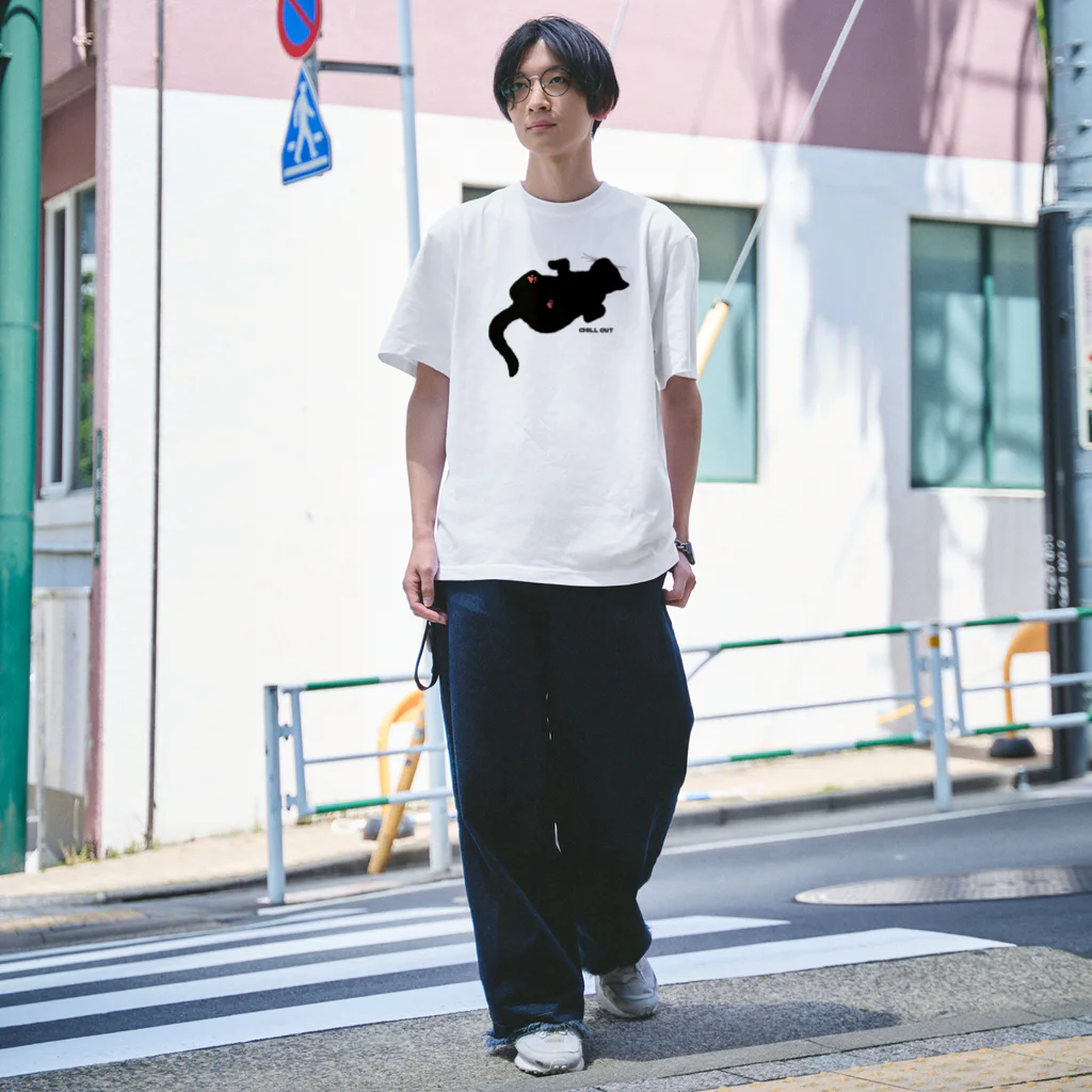 あふぐろ屋の気まま黒猫（両面） Regular Fit T-Shirt