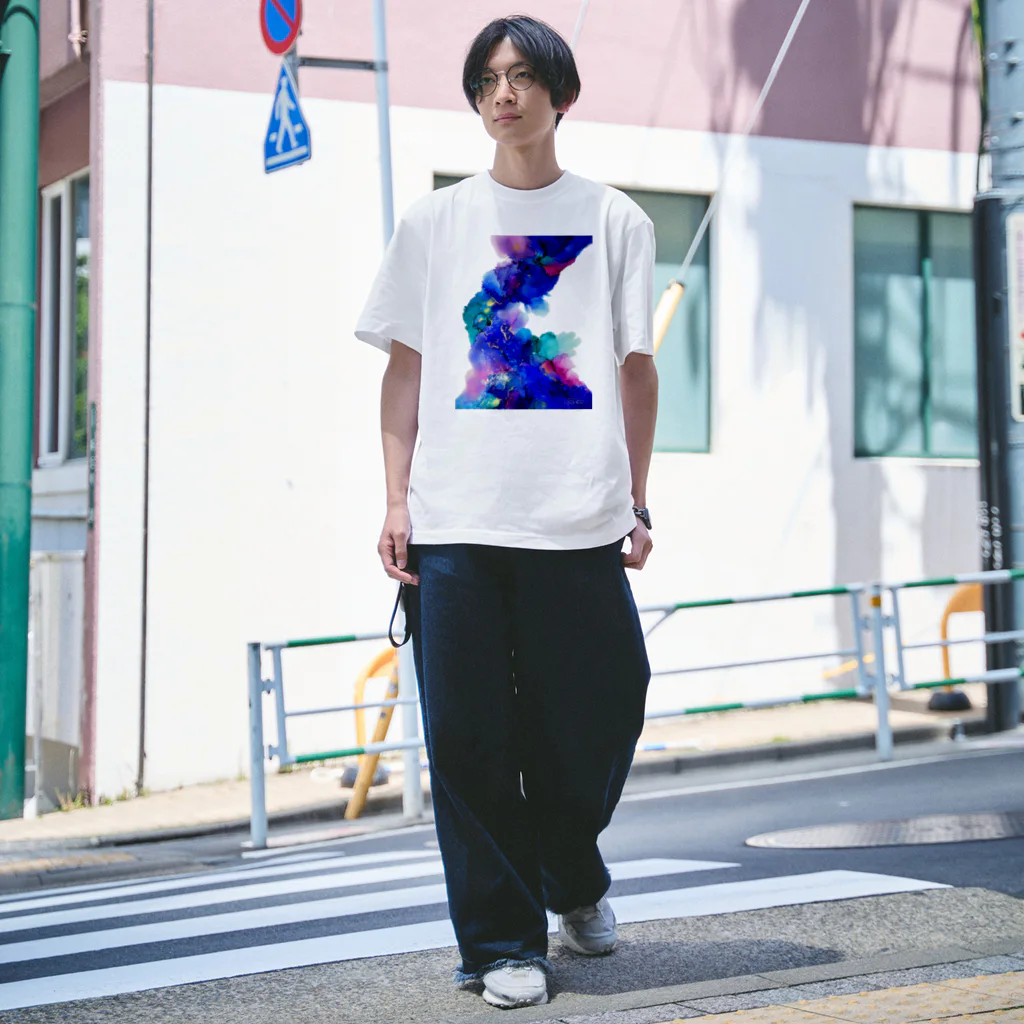 CLOVERのアルコールインクアート昇り龍 Regular Fit T-Shirt