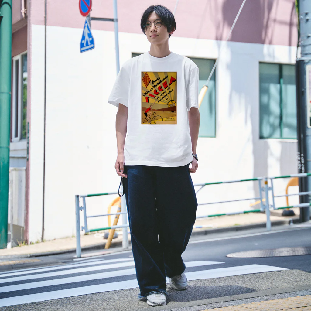 YS VINTAGE WORKSのフランス・ポー アールデコ　レトロ自転車 Regular Fit T-Shirt