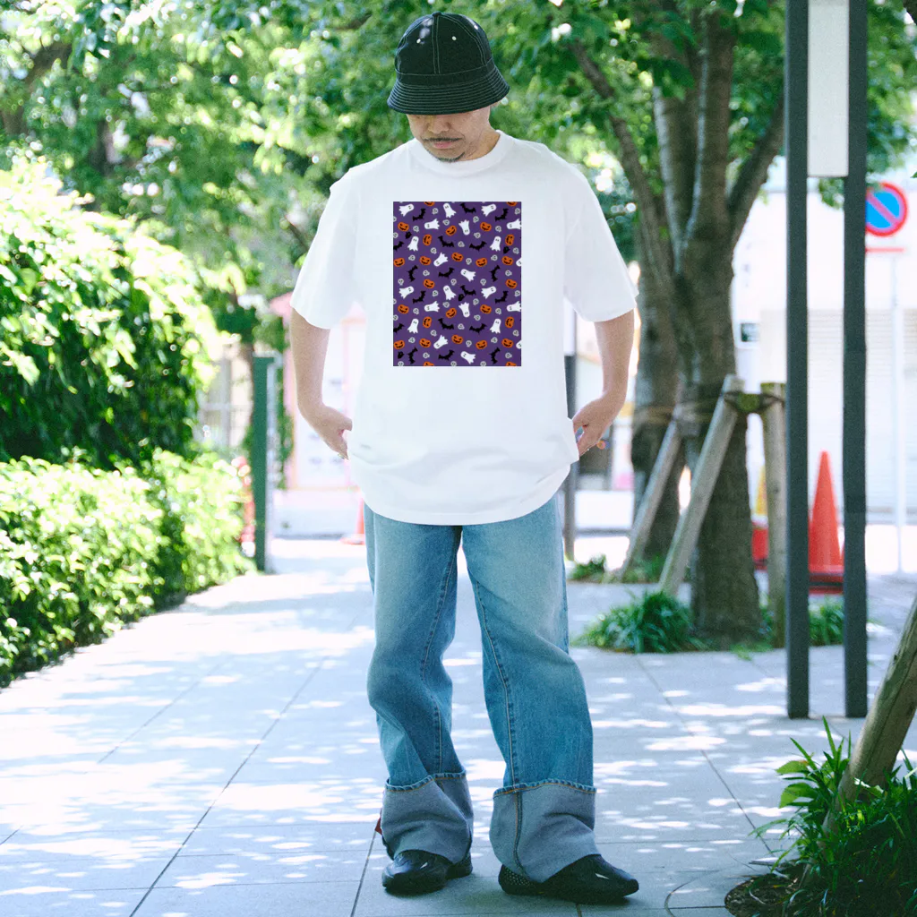 Makanaのおばけパーティー風呂敷　≪mayumi作≫ Regular Fit T-Shirt