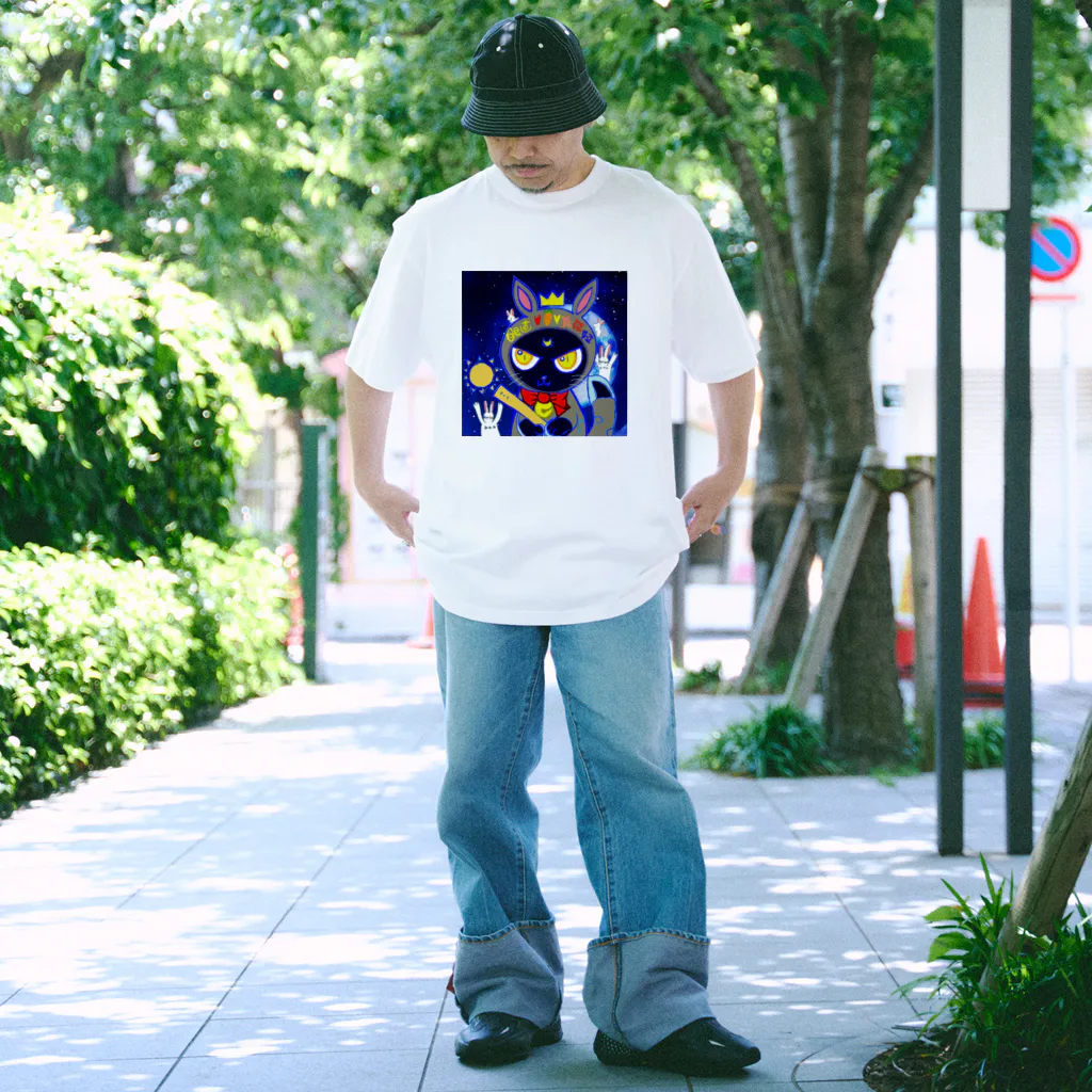 さくらんぼねこの月のうさぎさん Regular Fit T-Shirt