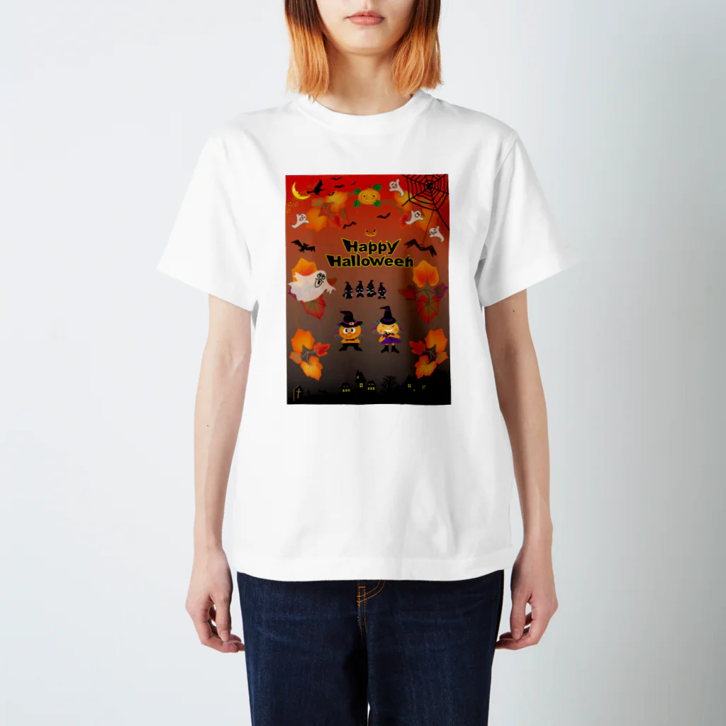 ジルトチッチのデザインボックスのクレコちゃんのハロウィン大仮装パレード Regular Fit T-Shirt