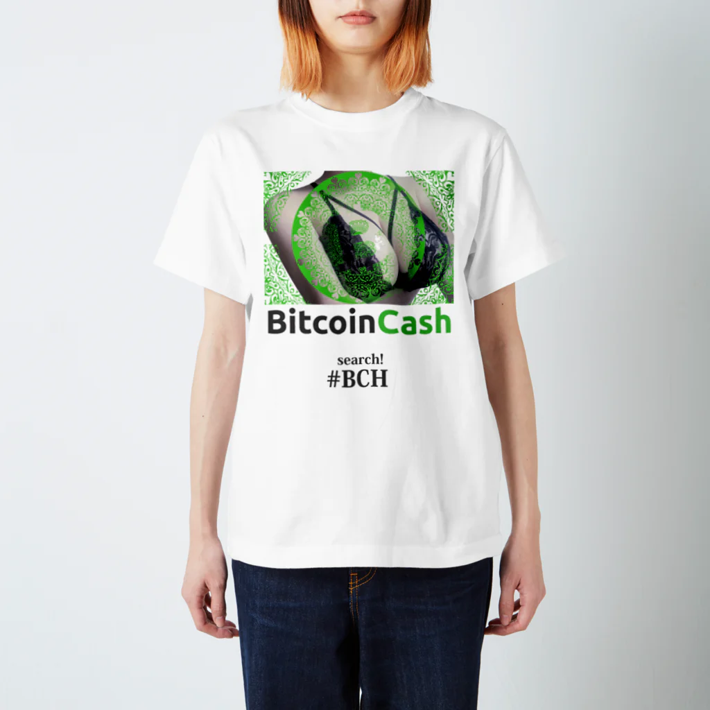 aburisalmon for BCH. / あぶりさーもん🔯Crypto Witch ( aburi_salmonsan )のスタンダードTシャツ通販  ∞ SUZURI（スズリ）