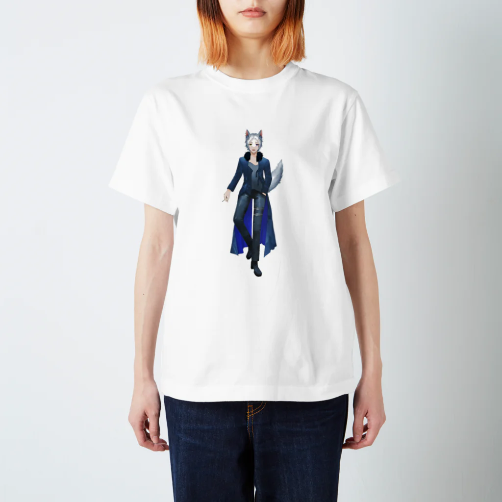 橘 影狼🐺⚫️の橘 影狼 Regular Fit T-Shirt
