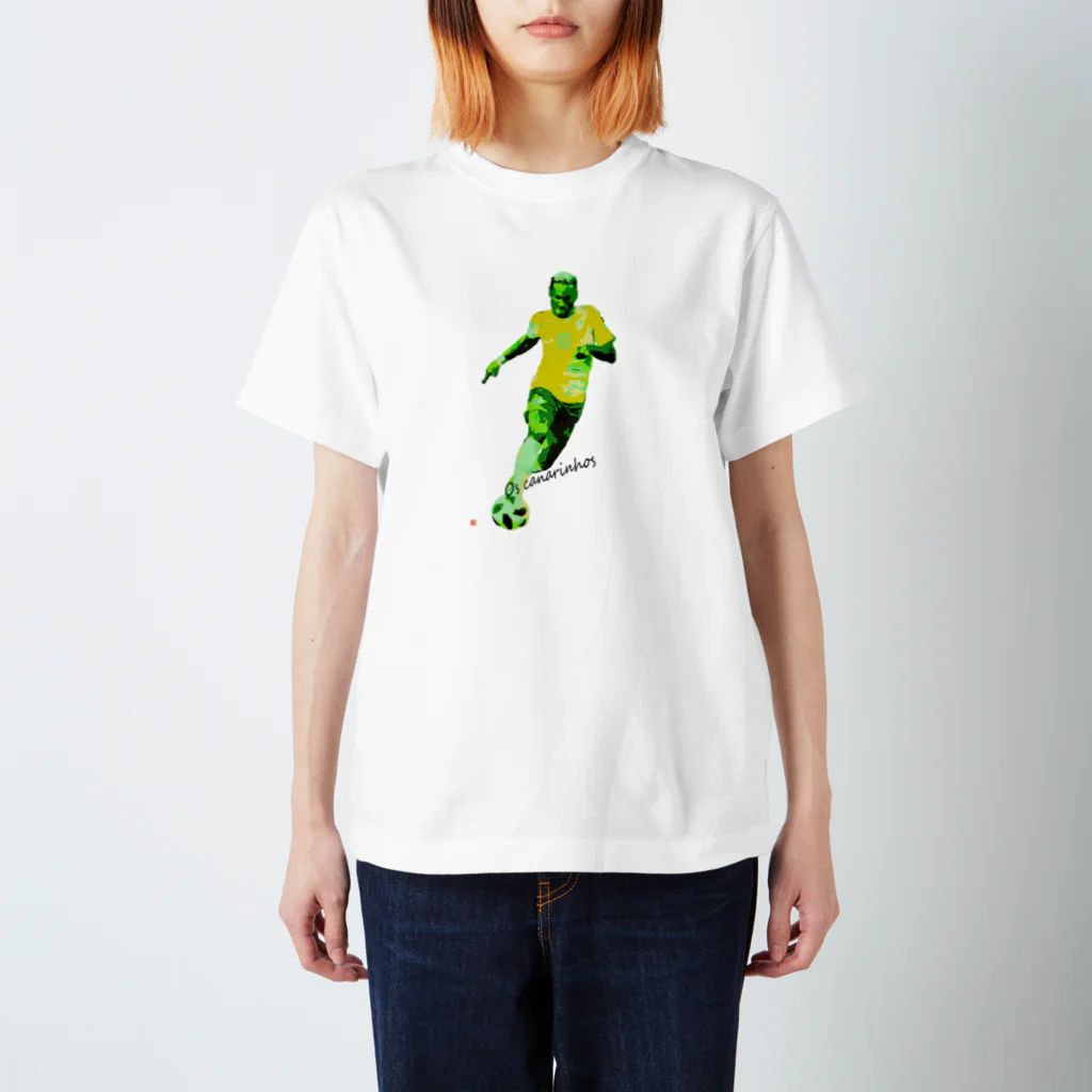 スズキさんのサッカー迷彩柄グッズ Regular Fit T-Shirt