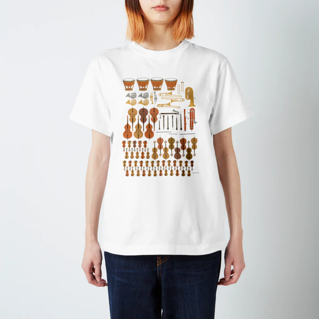 アーティストTシャツ タオル 詰め合わせ オーケストラの楽器 / Contra-Store SUZURI支店 ( aoyamana )の