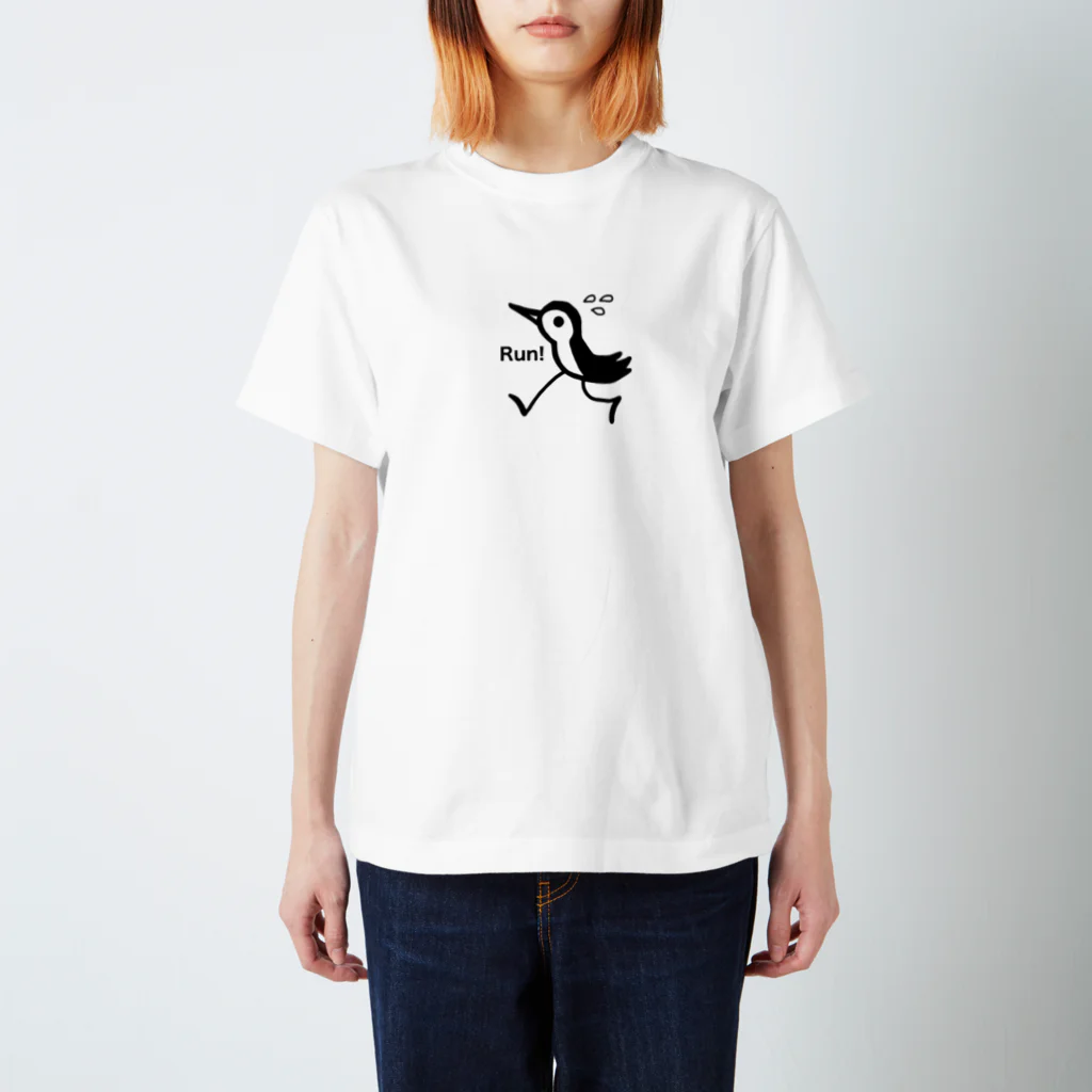 Sirott++のシロハラクイナ 〜Run!〜 Regular Fit T-Shirt