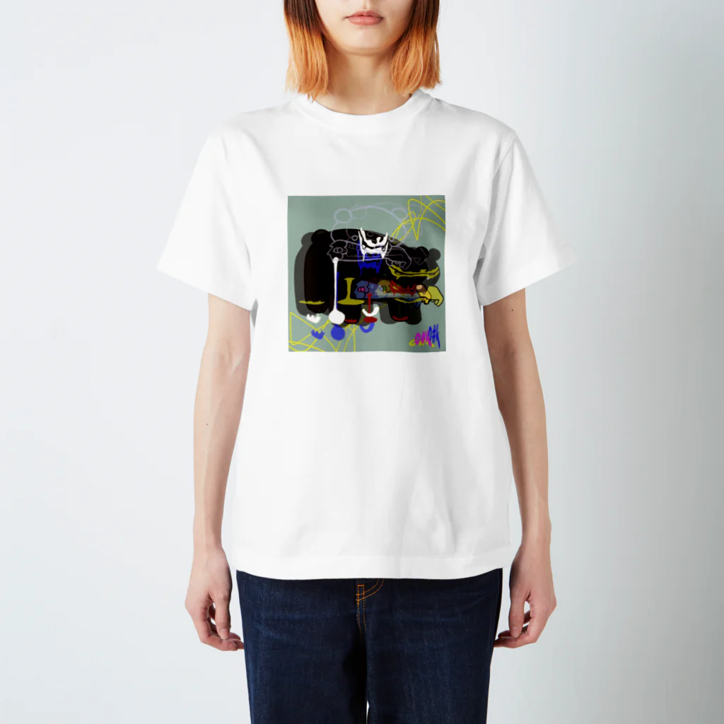 0#kのEating bear 9/9 Regular Fit T-Shirt