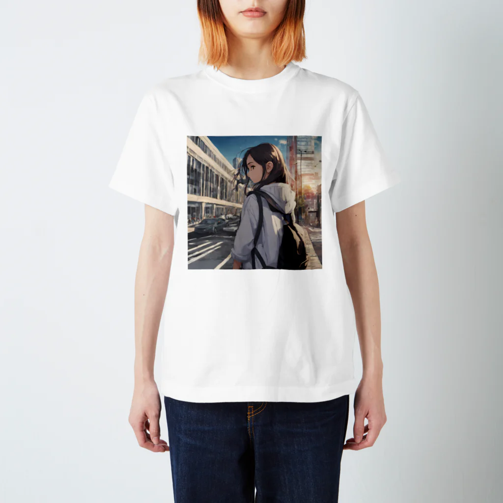 めんたいこの都会女子高生 Regular Fit T-Shirt