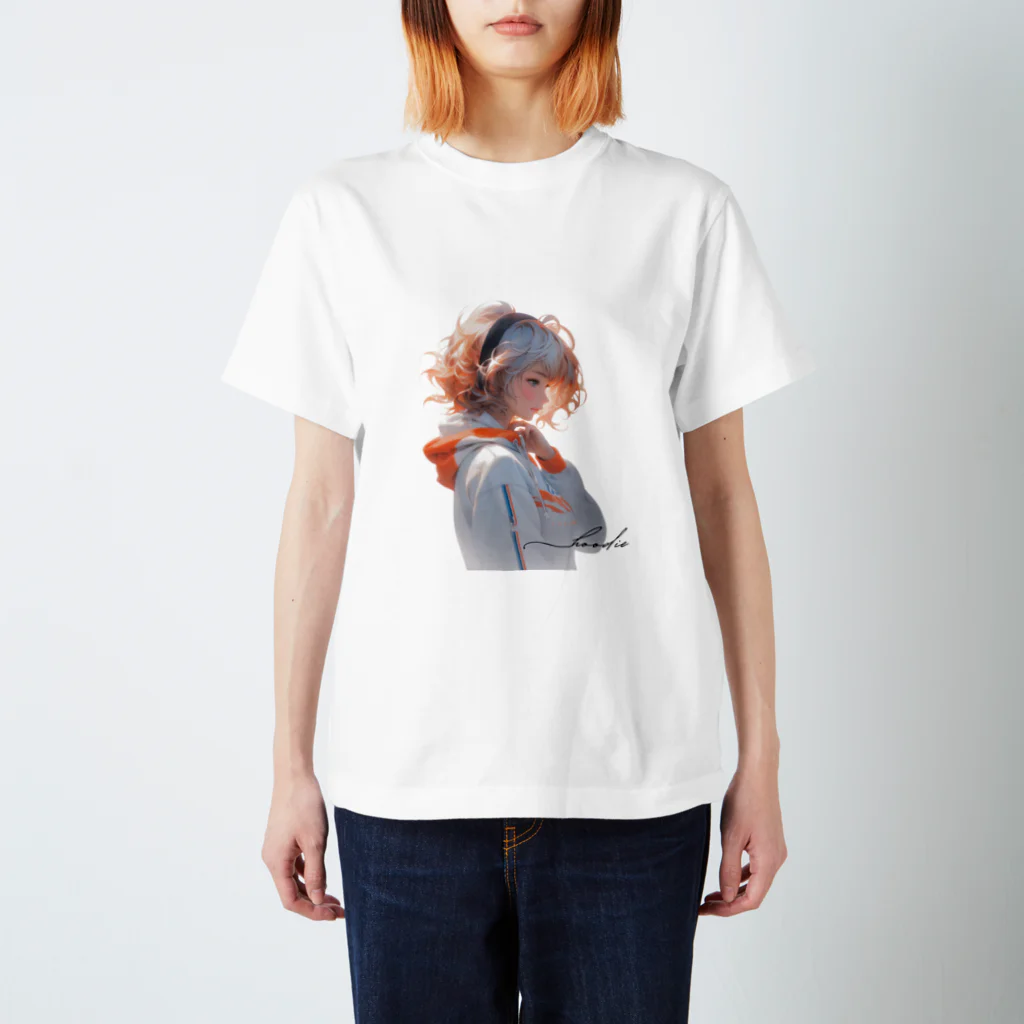Hoodie_AIのSunlit Serenity Regular Fit T-Shirt