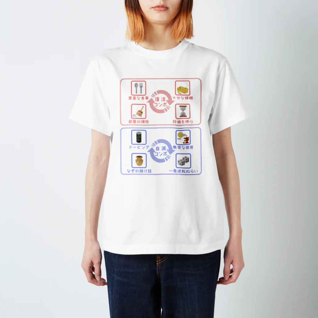 倉戸みとのうまくいかないときに着るやつ（復活コンボ／自滅コンボ） Regular Fit T-Shirt