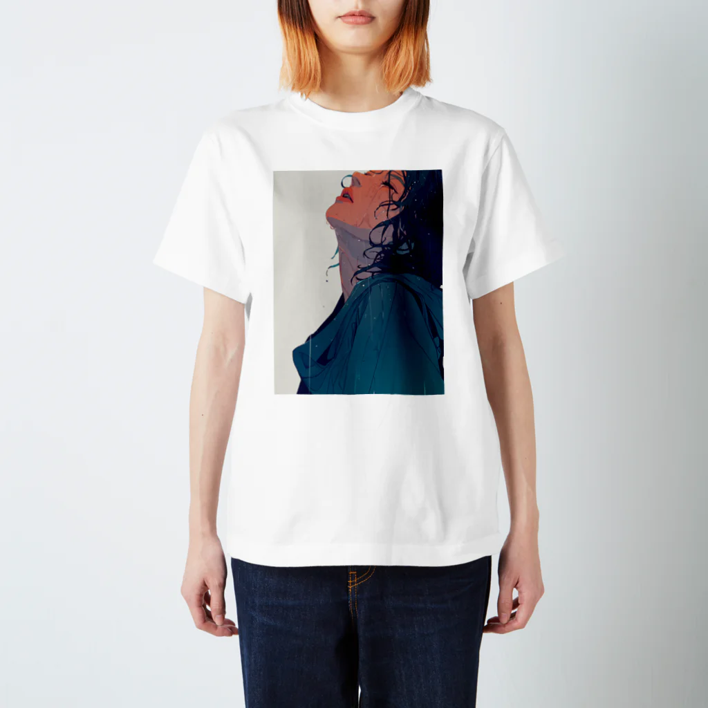 SamuraiMetaverseの梅雨 Regular Fit T-Shirt