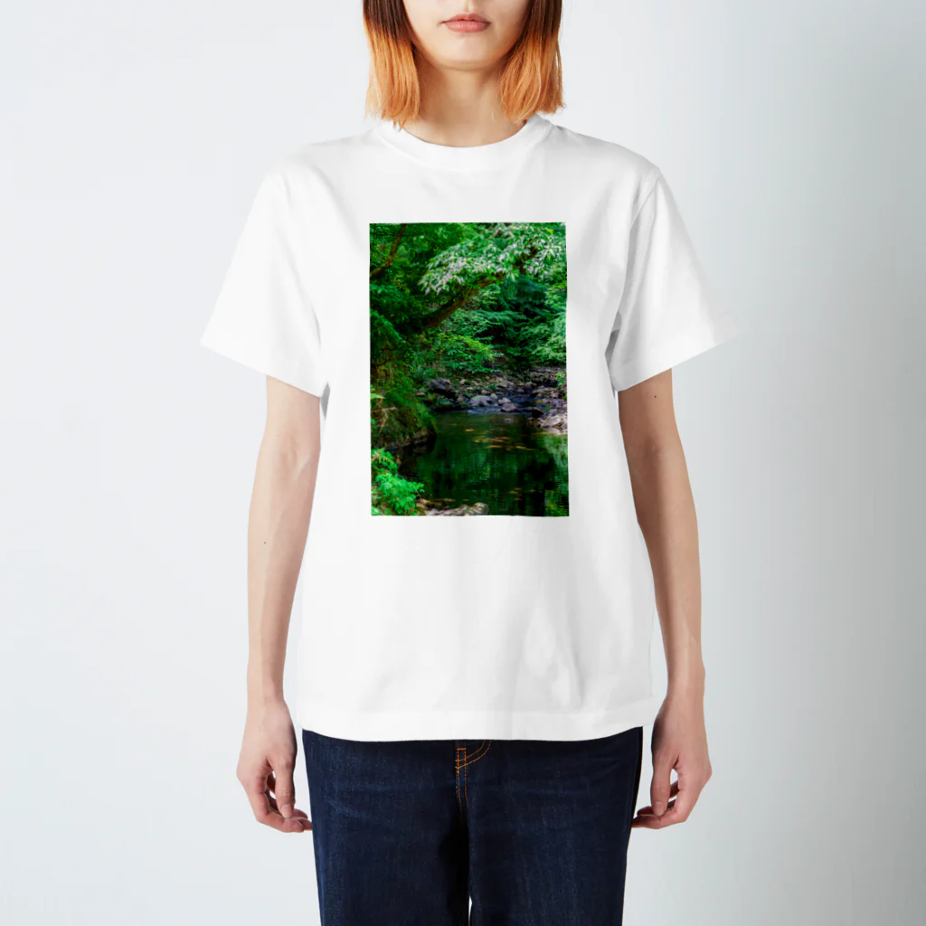 SUGISAのbask in the moisture Regular Fit T-Shirt