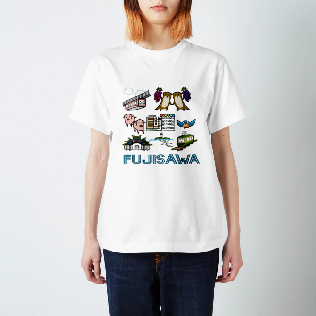 ゆるかもめのラブ❤️藤沢Tシャツ Regular Fit T-Shirt