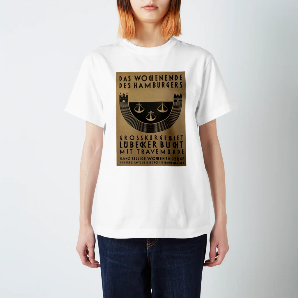 YS VINTAGE WORKSのドイツ・ハンブルク　DAS WOCHENENDE  Regular Fit T-Shirt