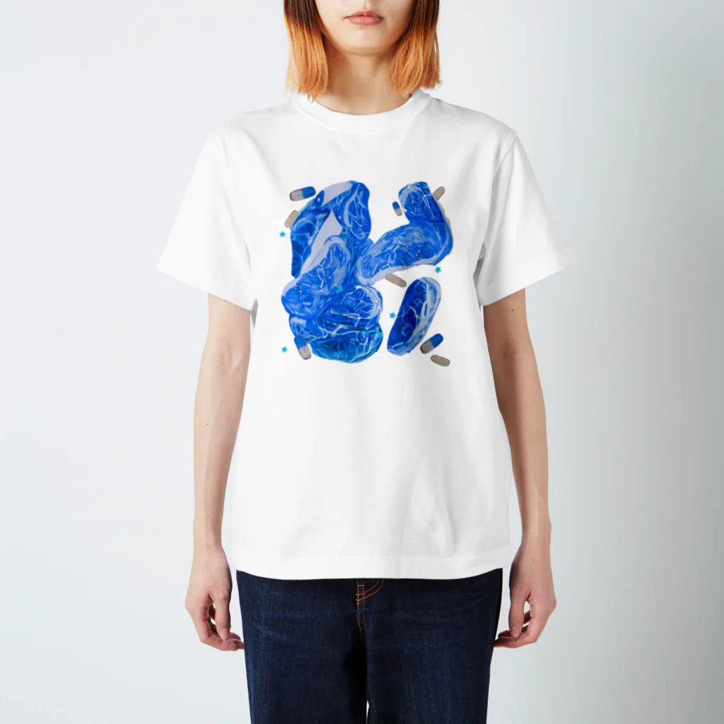 甘党の🥩青色 Regular Fit T-Shirt