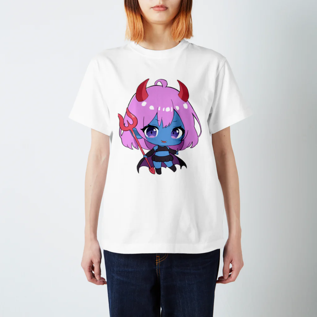 銀河たぬきの悪魔ちゃん Regular Fit T-Shirt