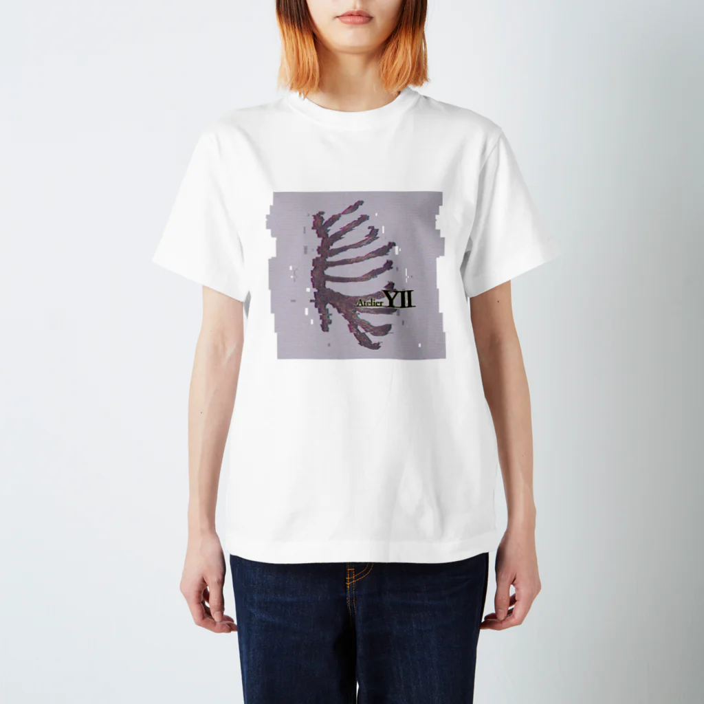 AtelierY2のrib cage Regular Fit T-Shirt