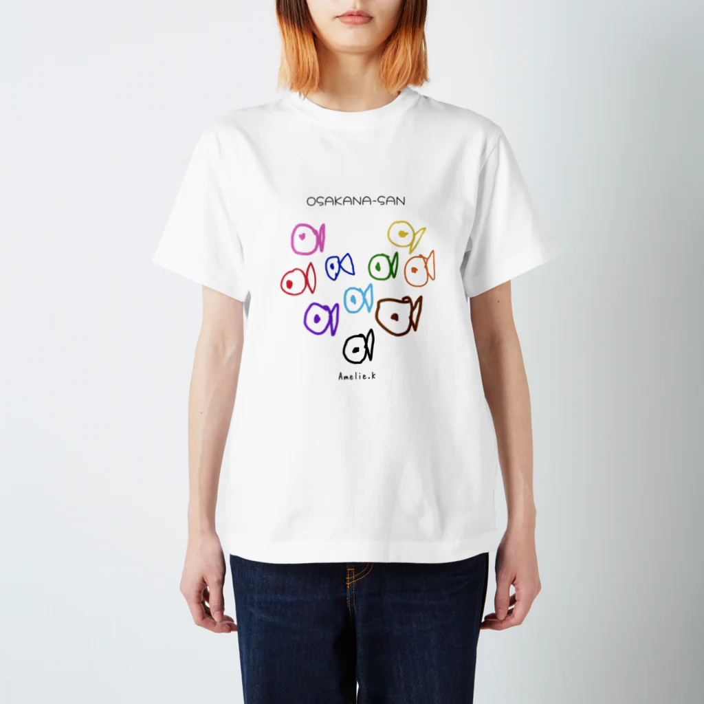 あめりちゃんのお店屋さんのOSAKANA-SAN Regular Fit T-Shirt