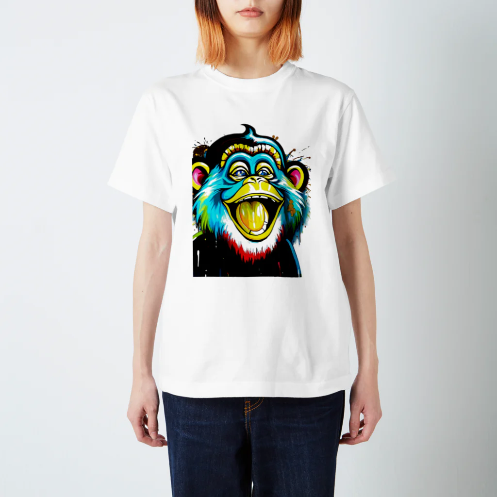 クレイジーモンキーズの「PRIMAL SCREAM」 Regular Fit T-Shirt