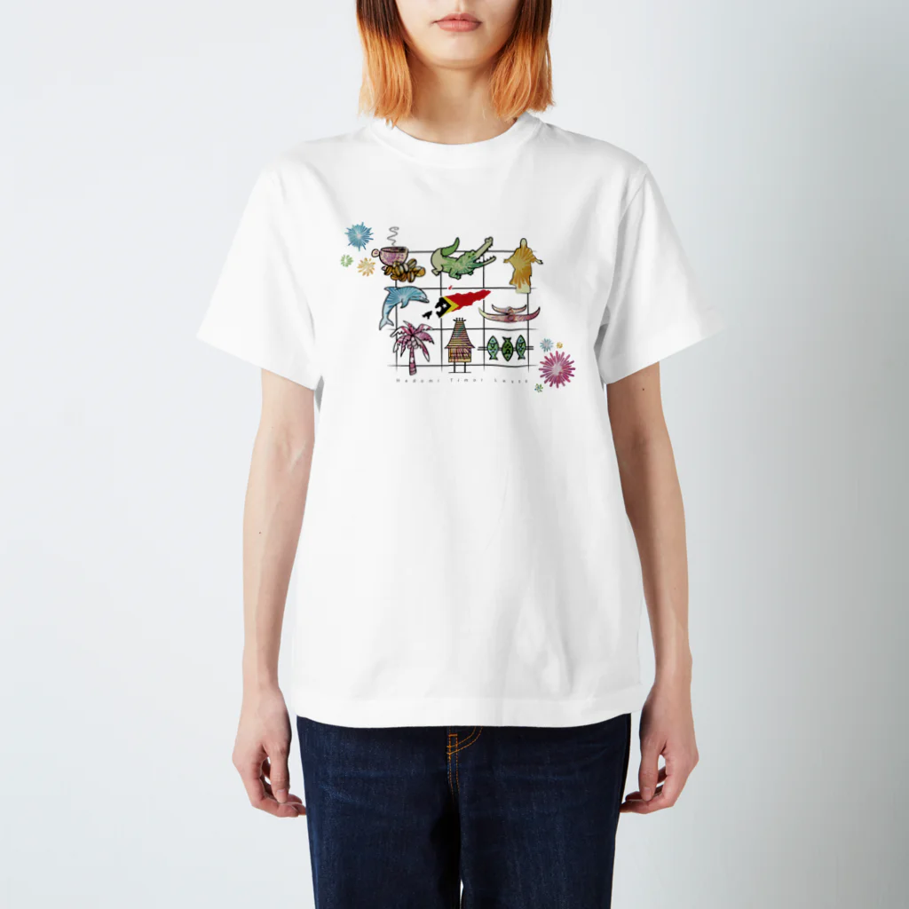 SHARETLの知られざる南国｜東ティモールの暮らしデザインT（薄色） Regular Fit T-Shirt