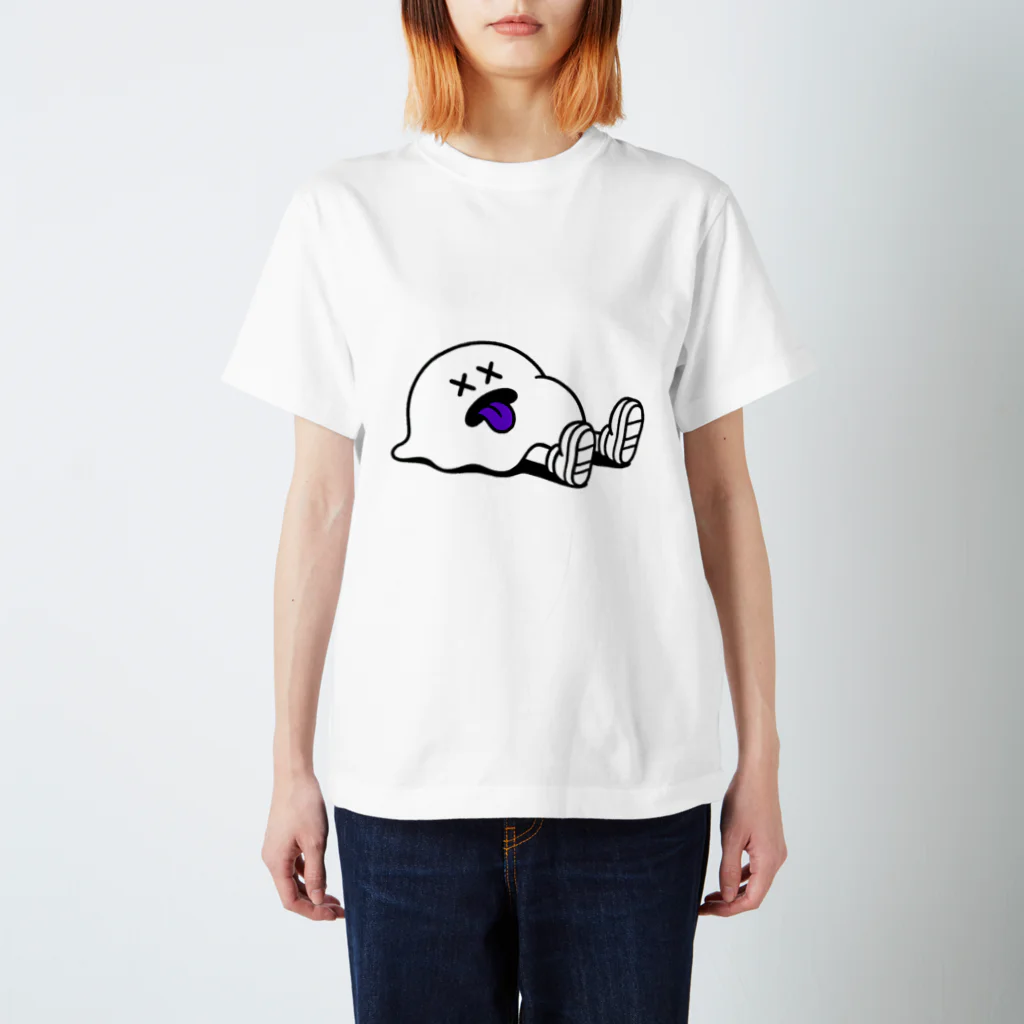 まじかなソーダのオバケのスニ丸 ダメージ顔 Regular Fit T-Shirt