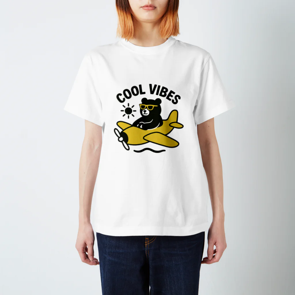 COOL VIBES BEAR のCVB × Airplane Regular Fit T-Shirt