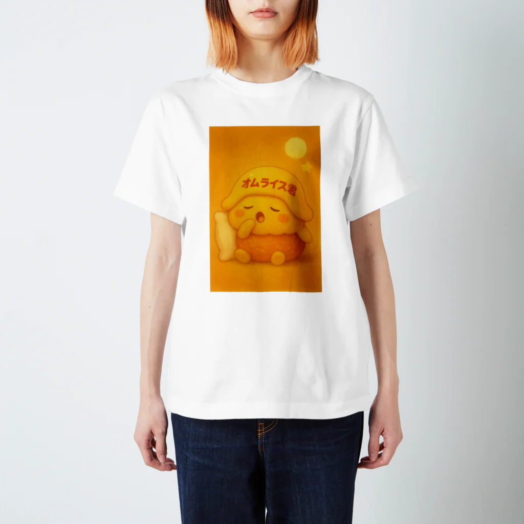 JANDARARINの眠眠　オムライス君 Regular Fit T-Shirt