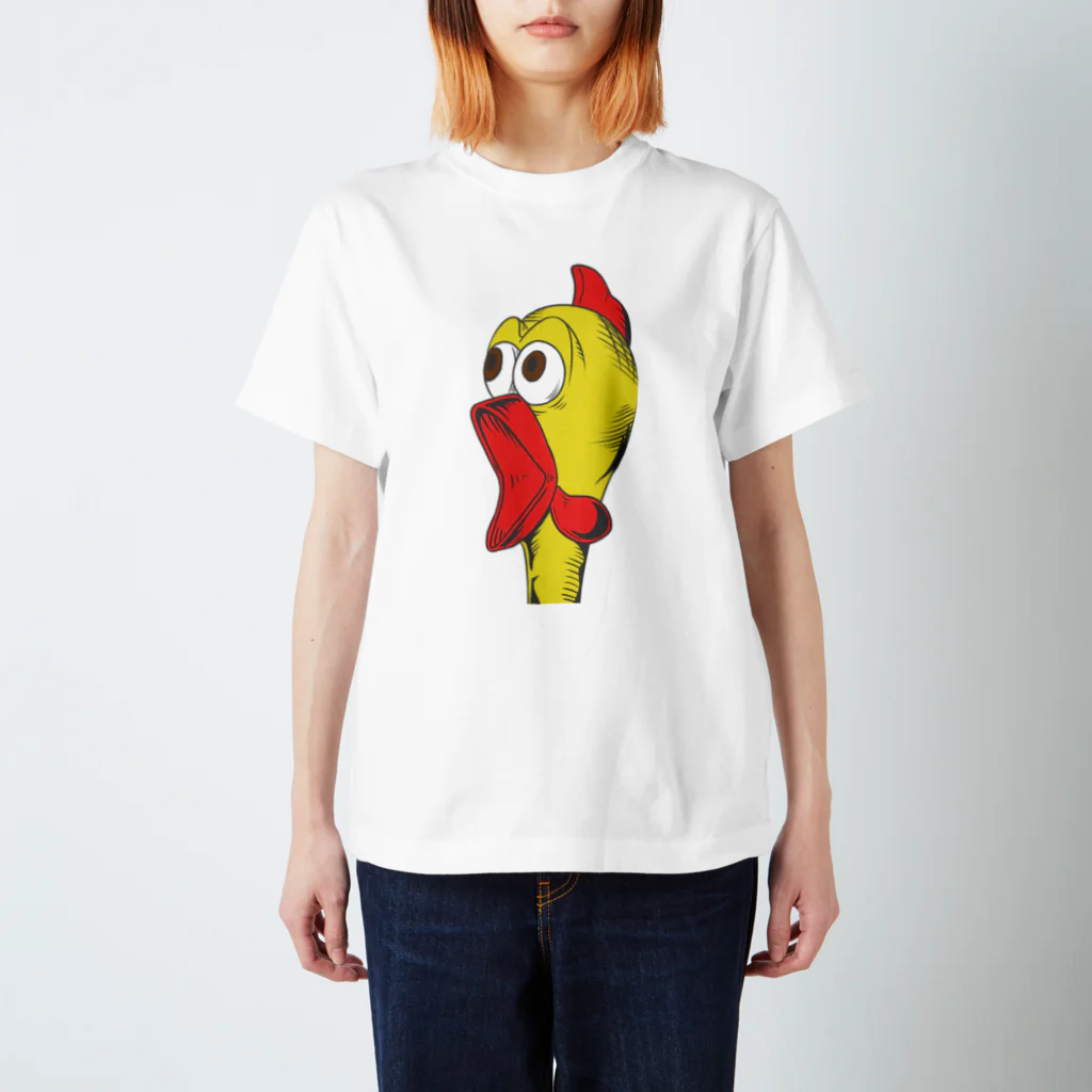 たなか　顔Tシャツ2 アヘ顔 ワイ☺️23歳 / loliloli_0209のヘビーウェイトTシャツ