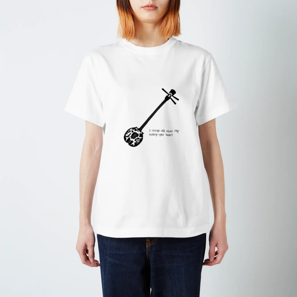 Okinawa34infoの沖縄三線 Regular Fit T-Shirt