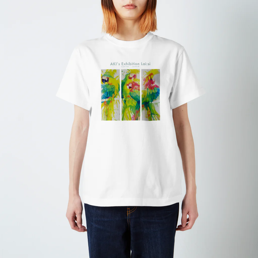 Aki Kuboki ONLINE SHOPのオウムシリーズ Regular Fit T-Shirt