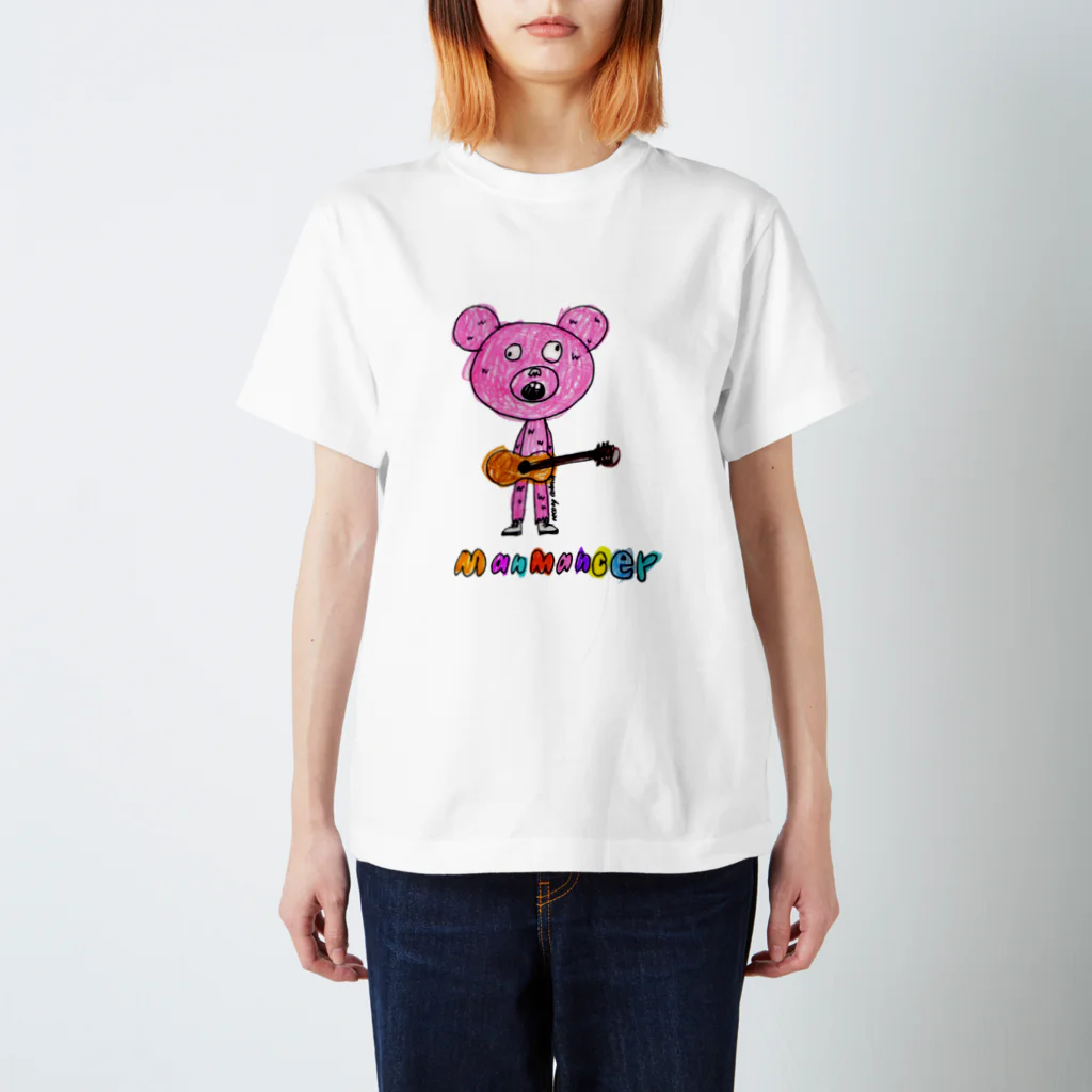manmancerのmanmancer official goods Regular Fit T-Shirt