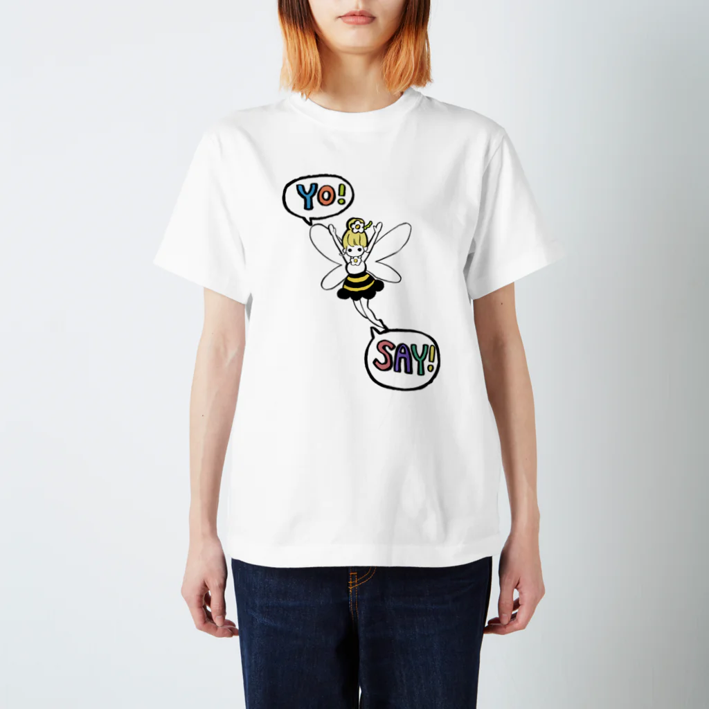 おはぎ屋の妖精のYO！SAY！ Regular Fit T-Shirt