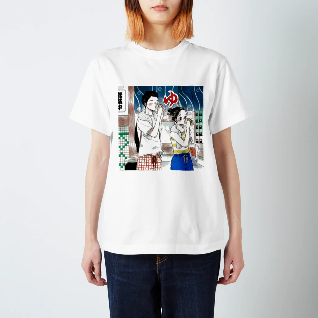 京急 銭湯ラブ湯オンリーLOVE YOU ONLYロゴ入りTシャツ Lサイズ NEW YOKU（入浴）Tシャツ - 大分Tシャツ – LOCAL T-SHIRTS