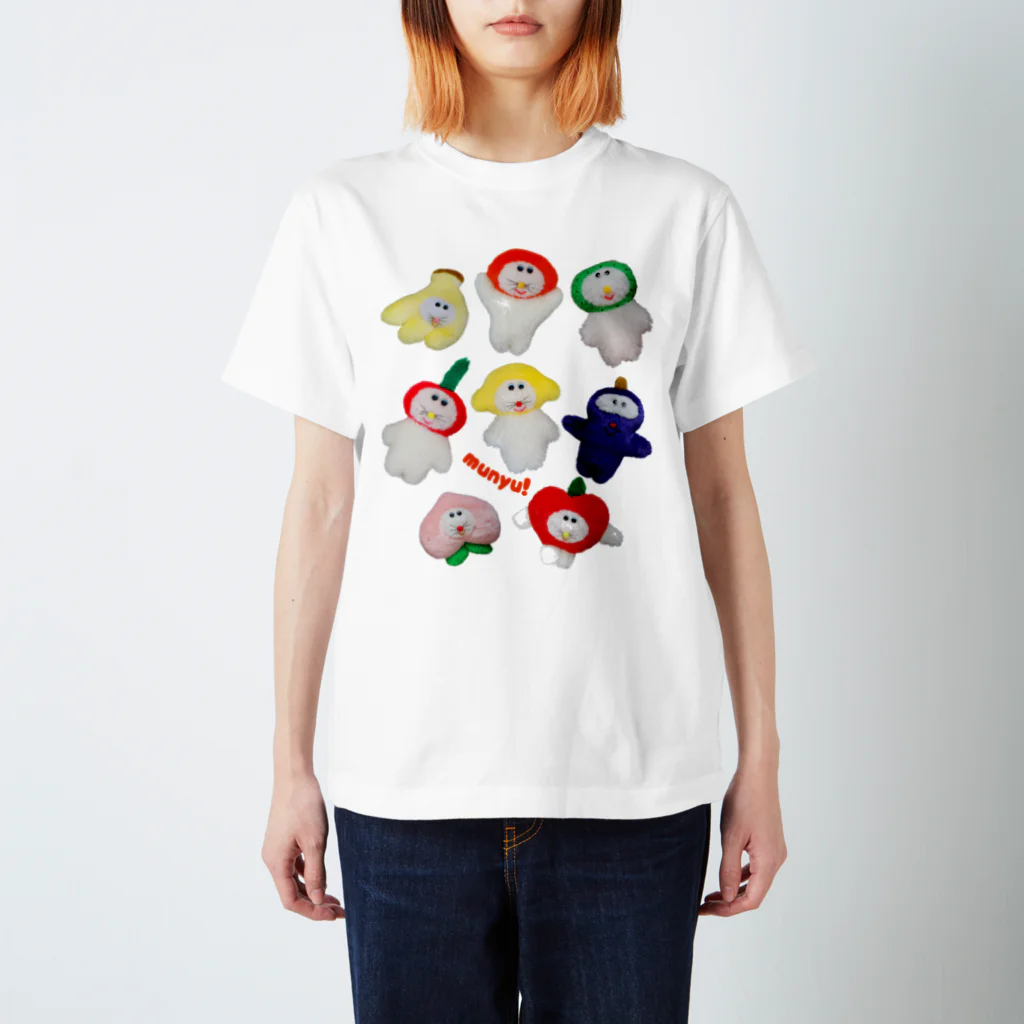 プクだもの / むにゅ ( muunyu )のスタンダードTシャツ通販