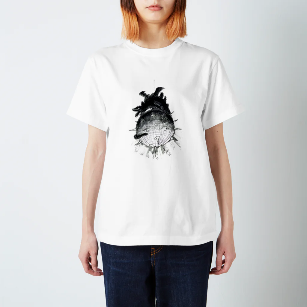 ヤノベケンジアーカイブ&コミュニティのヤノベケンジ《ザ・スター・アンガー》 Regular Fit T-Shirt