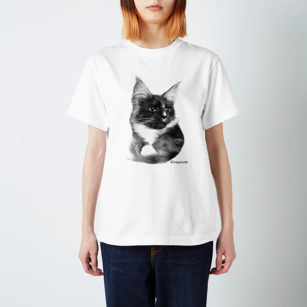 CHATONのメインクーン☆LaLa　Tシャツ Regular Fit T-Shirt