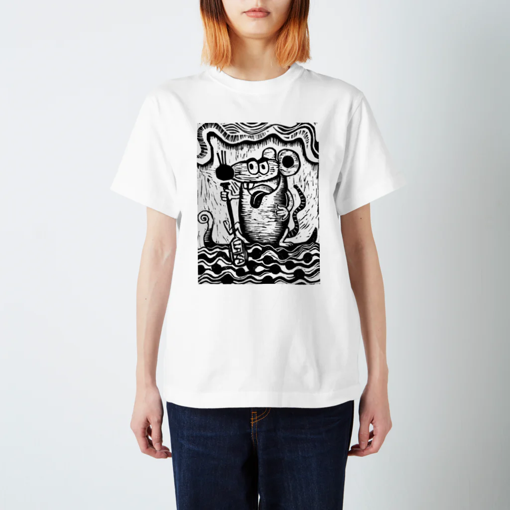 KEIHAMMのWaka rat  Regular Fit T-Shirt