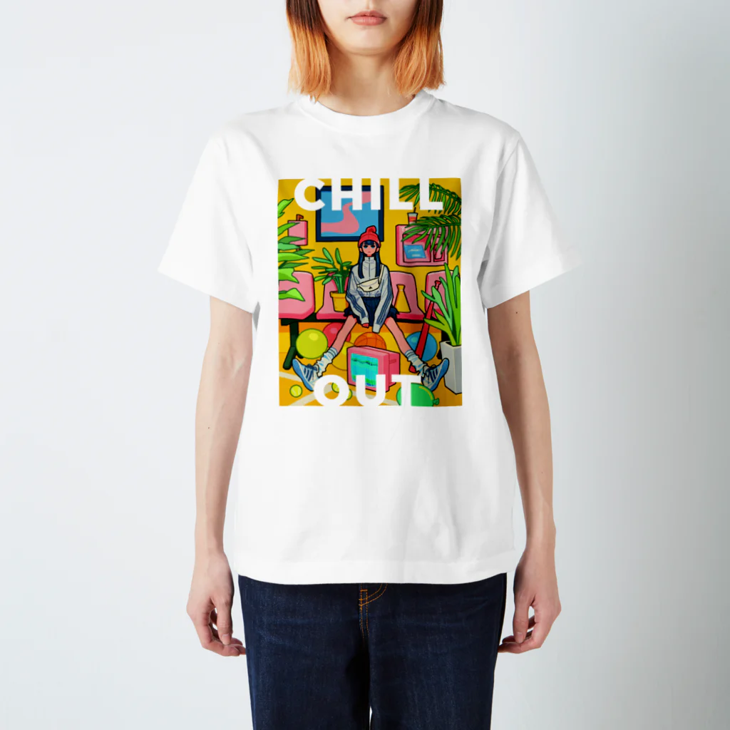 【XL】万博 ミャクミャク 美好よしみ コラボTシャツ ホワイト XL】EXPO 万博 限定 ミャクミャクTシャツ 美好よしみコラボ