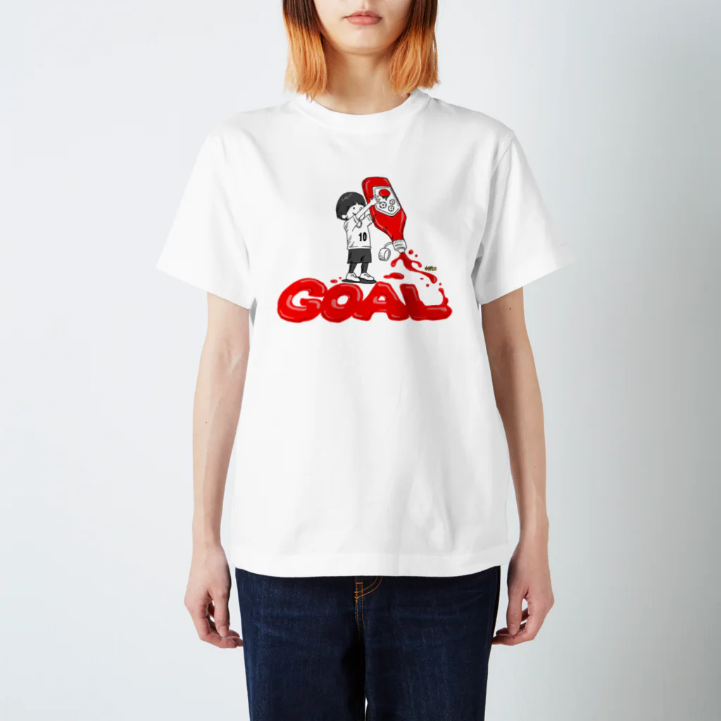 ひろちゃ CHILLAX HULA GIRL - フラガール柄Tシャツ - オフホワイト