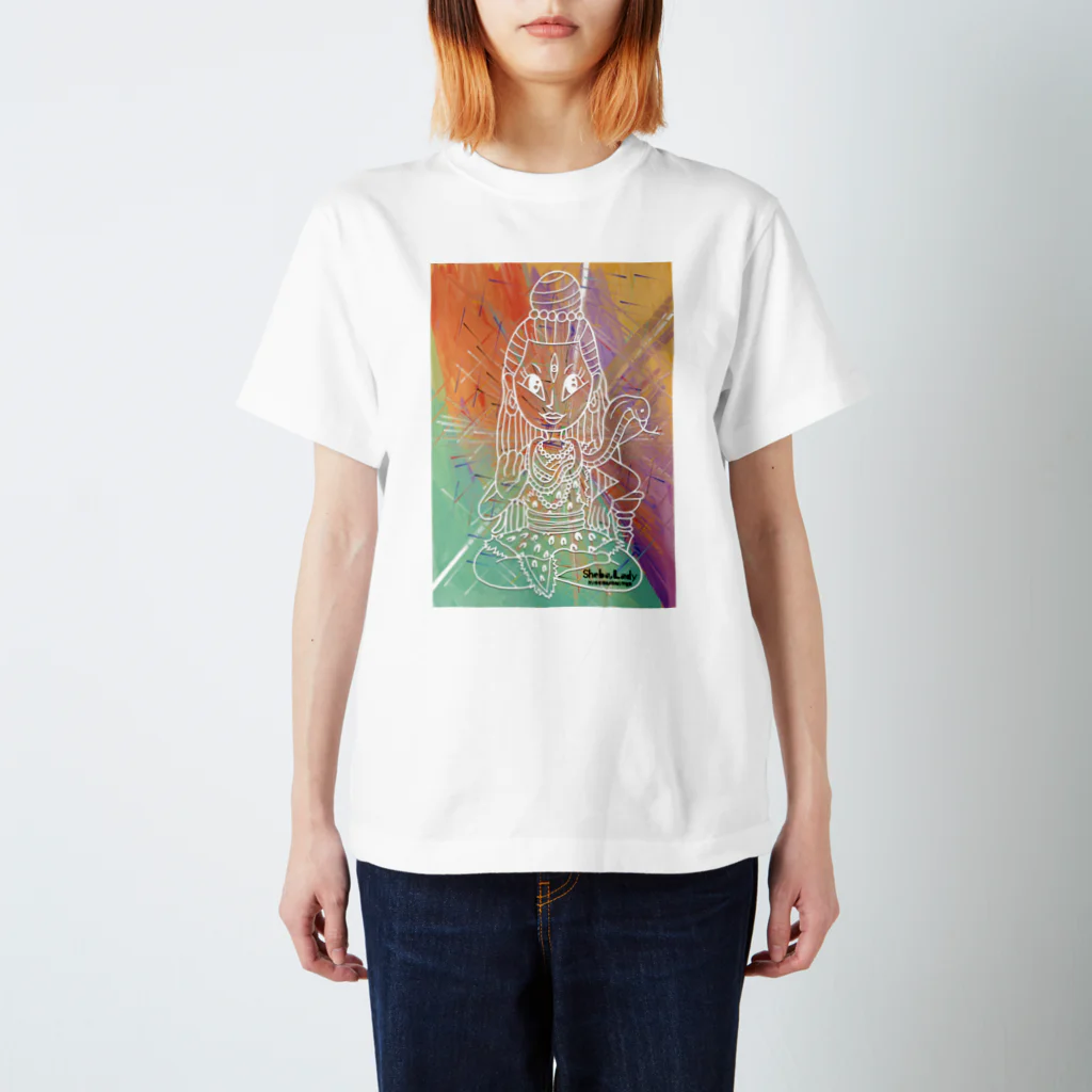 Atelier Dokuro/CHIAKI SKULLのシバレディ・その２ Regular Fit T-Shirt