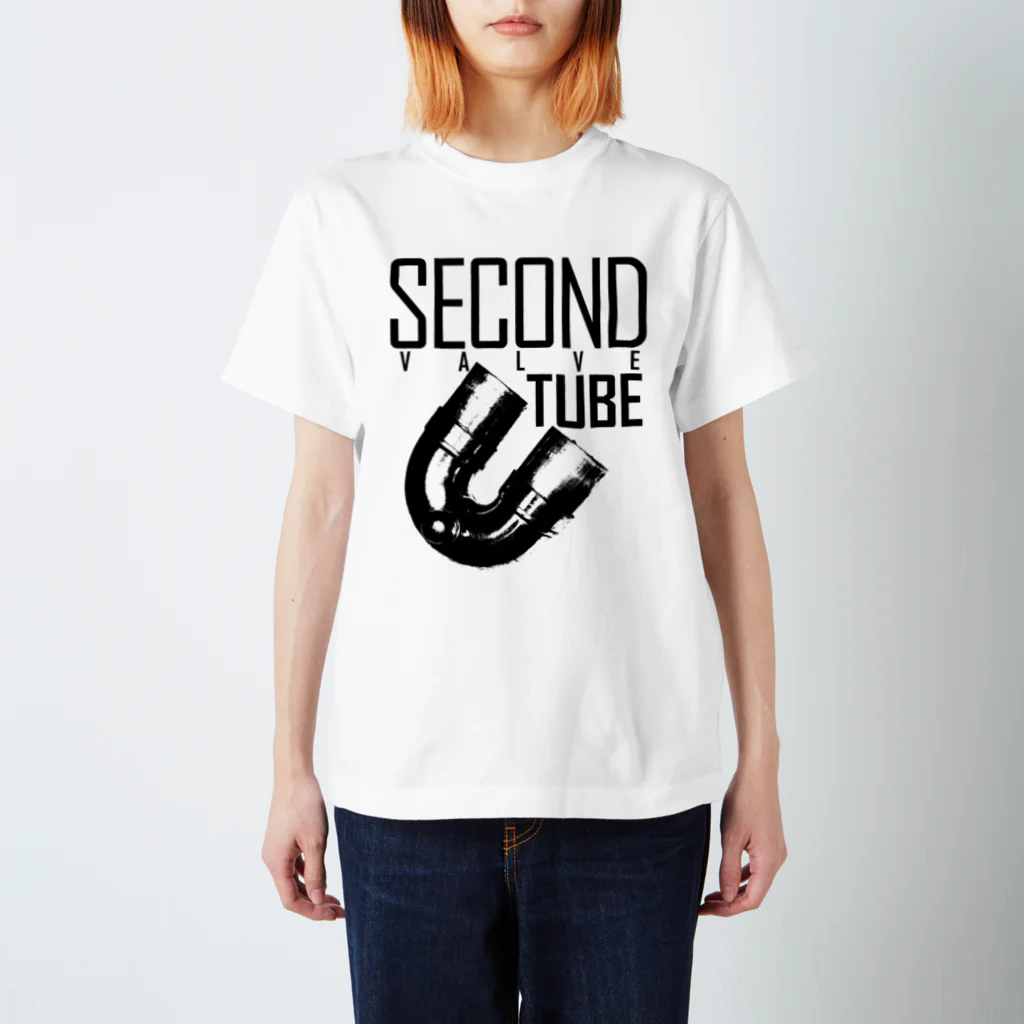 mosmos storeのSECOND -VALVE TUBE- Regular Fit T-Shirt