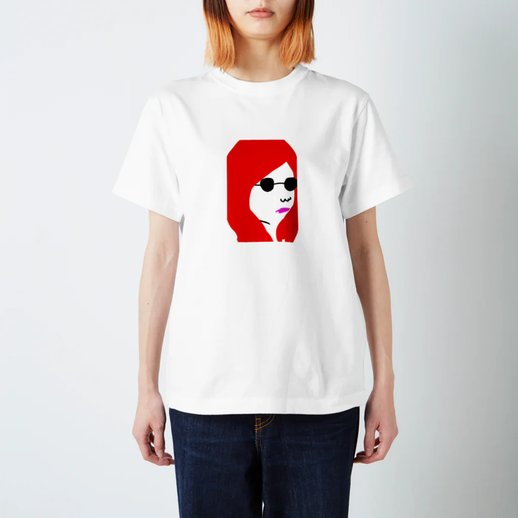 まおっぴのレッドガール Regular Fit T-Shirt